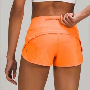 lululemon speed up mid-rise lined short 4"